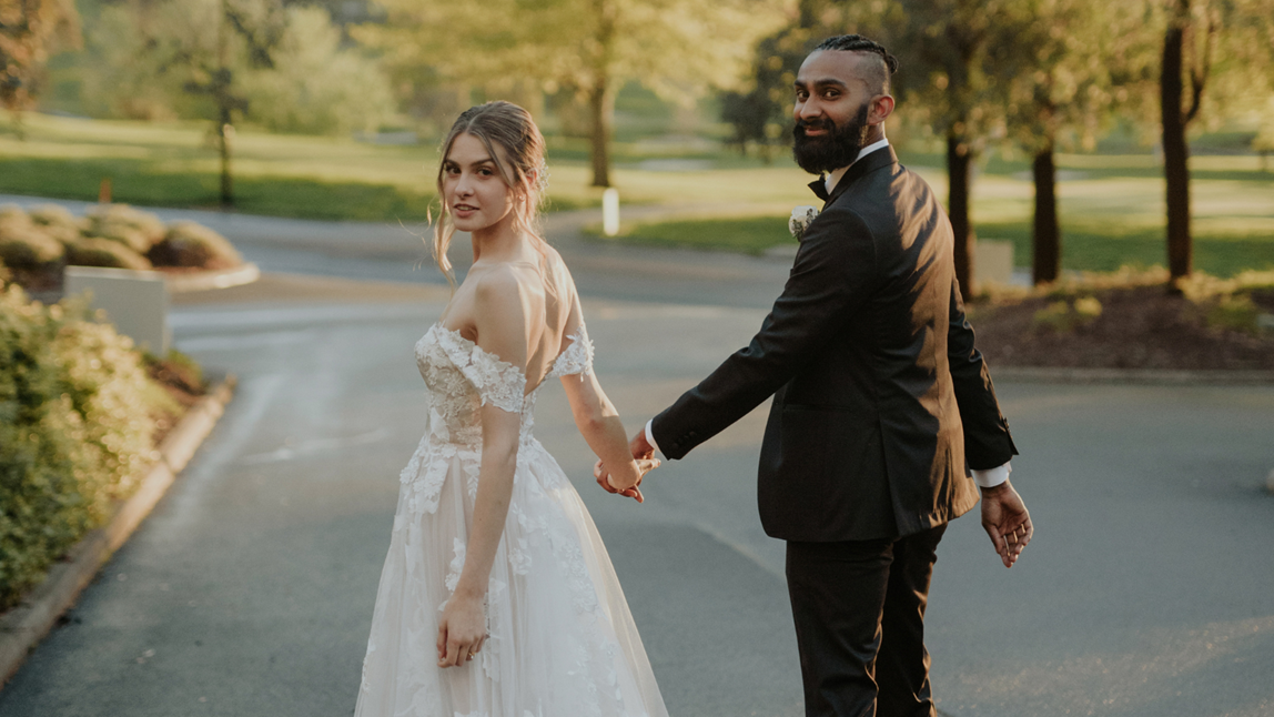 Wedding couple